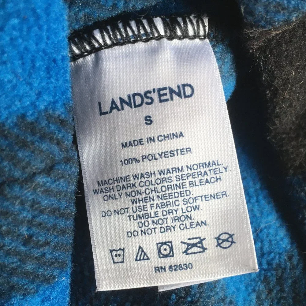 Lands' End toddler fleece hat